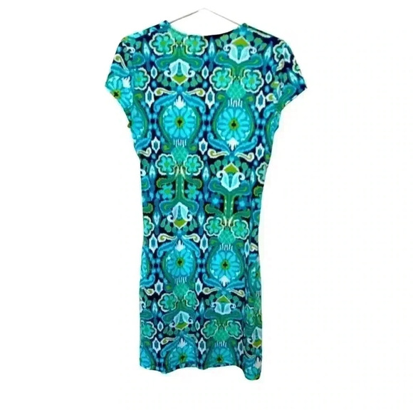 Jones New York petite lightweight, summer dress w cap sleeves - Picture 5 of 8